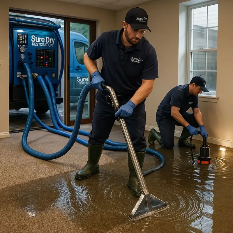 Water Extraction and Removal process in Fairfield, AL